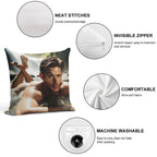 Jensen Ackles Soft Warmth Comfort Throw Pillow