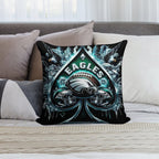 Eagles Soft Fade-Resistant Throw Pillow