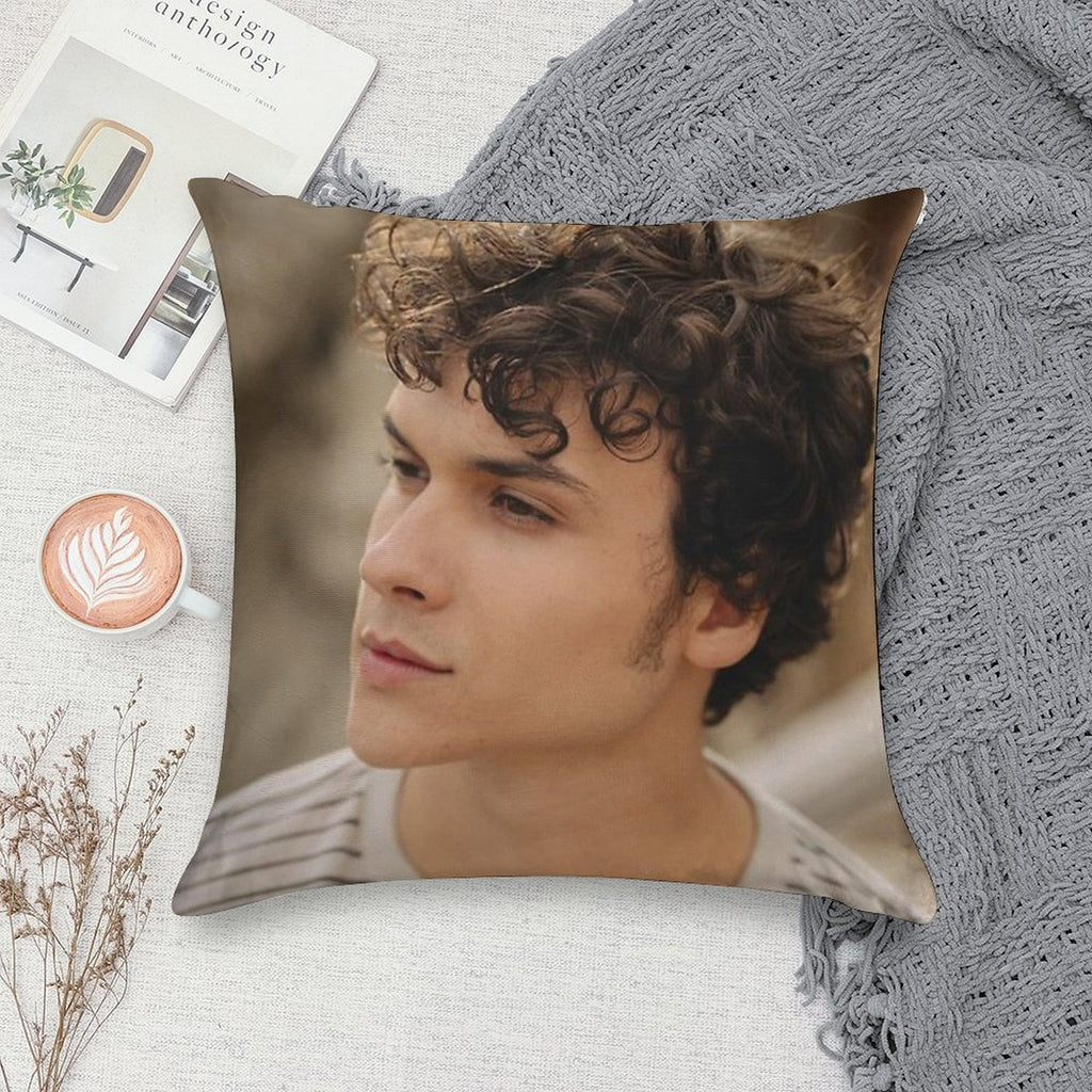 Benjamin Wadsworth Actor Soft Multiple Sizes Throw Pillow
