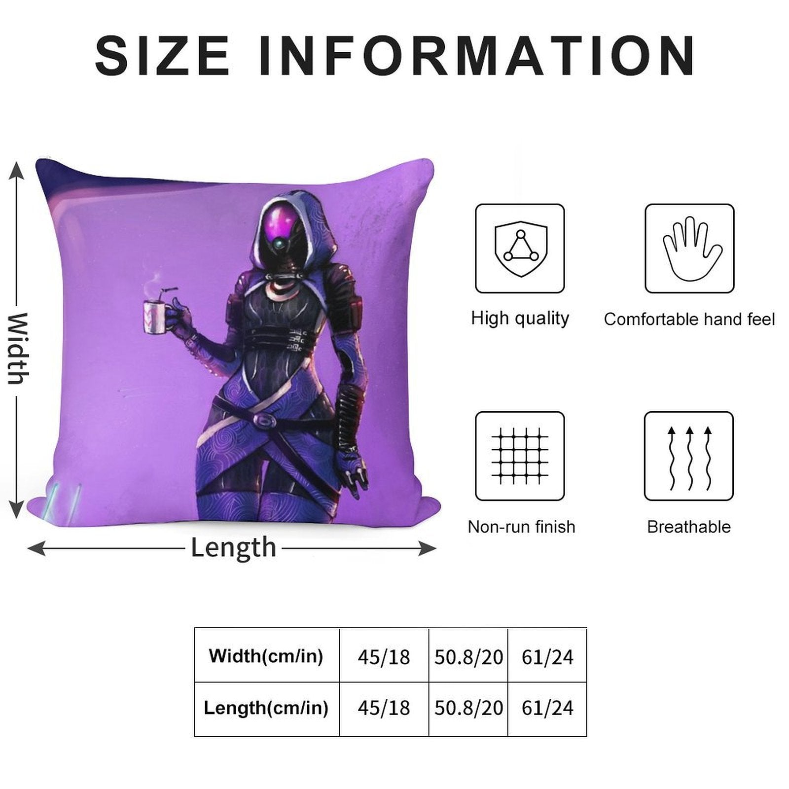 Good Morning, Commander Soft Multiple Sizes Throw Pillow