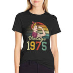 Womens Unstoppable Strong Beautiful Vintage 50th Birthday Women  Soft T-Shirt