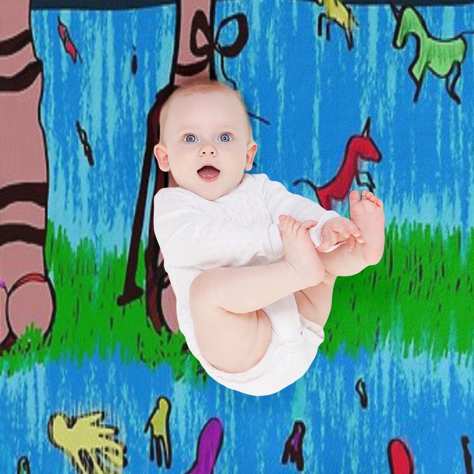 Day Dreaming Machine-washable Throw Blanket