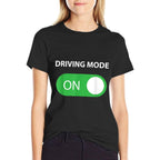 Driving Mode On 16 Year Old Driver Gift  Lightweight T-Shirt