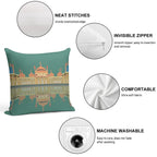 Royal Pavilion Brighton Soft Short Plush Fabric Throw Pillow