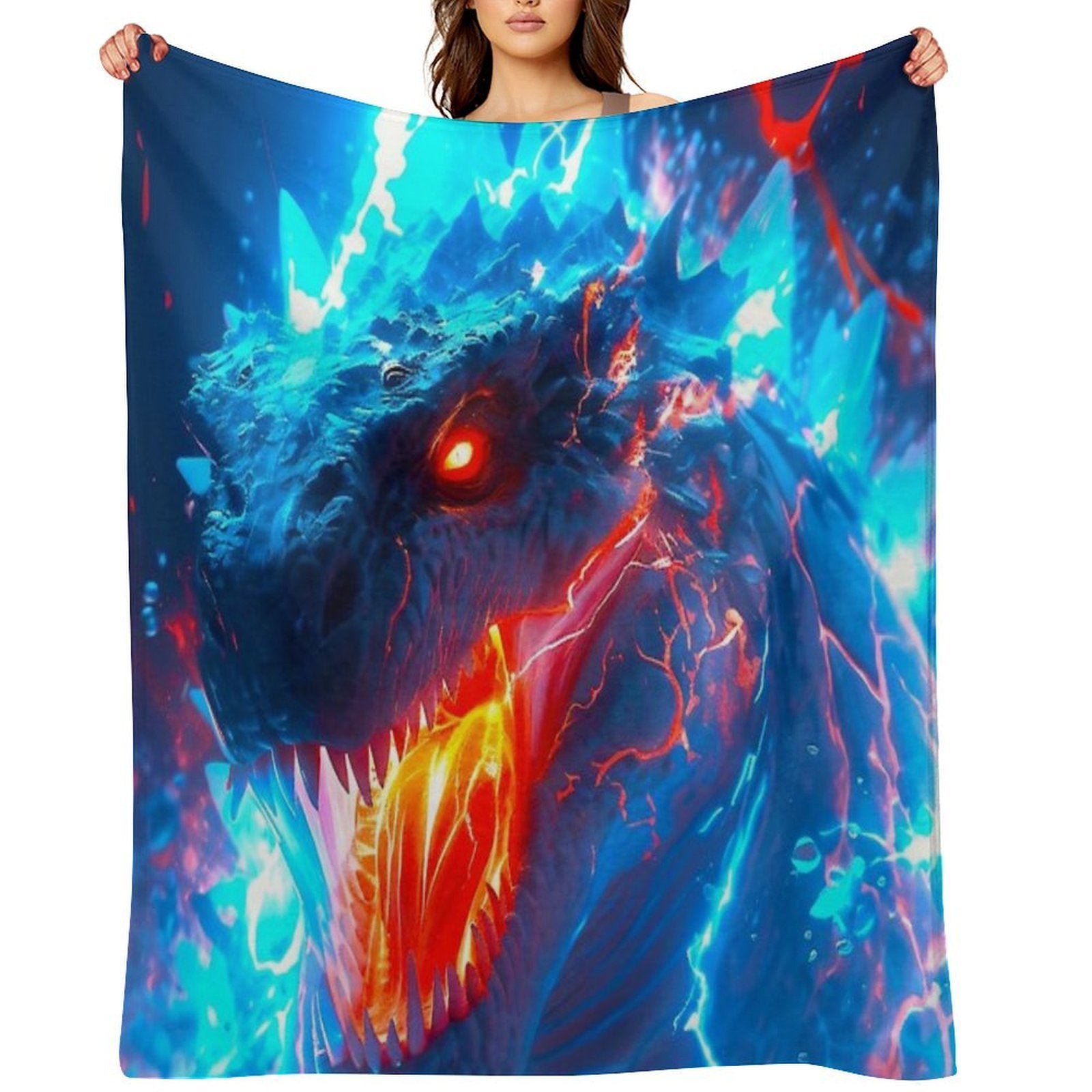 Godzilla 003 Durable Throw Blanket