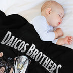 DAICOS BROTHERS Machine-washable Throw Blanket