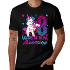 8 Year Old Gifts Unicorn Flossing 8th Birthday Girl Party  Affordable Price T-Shirt