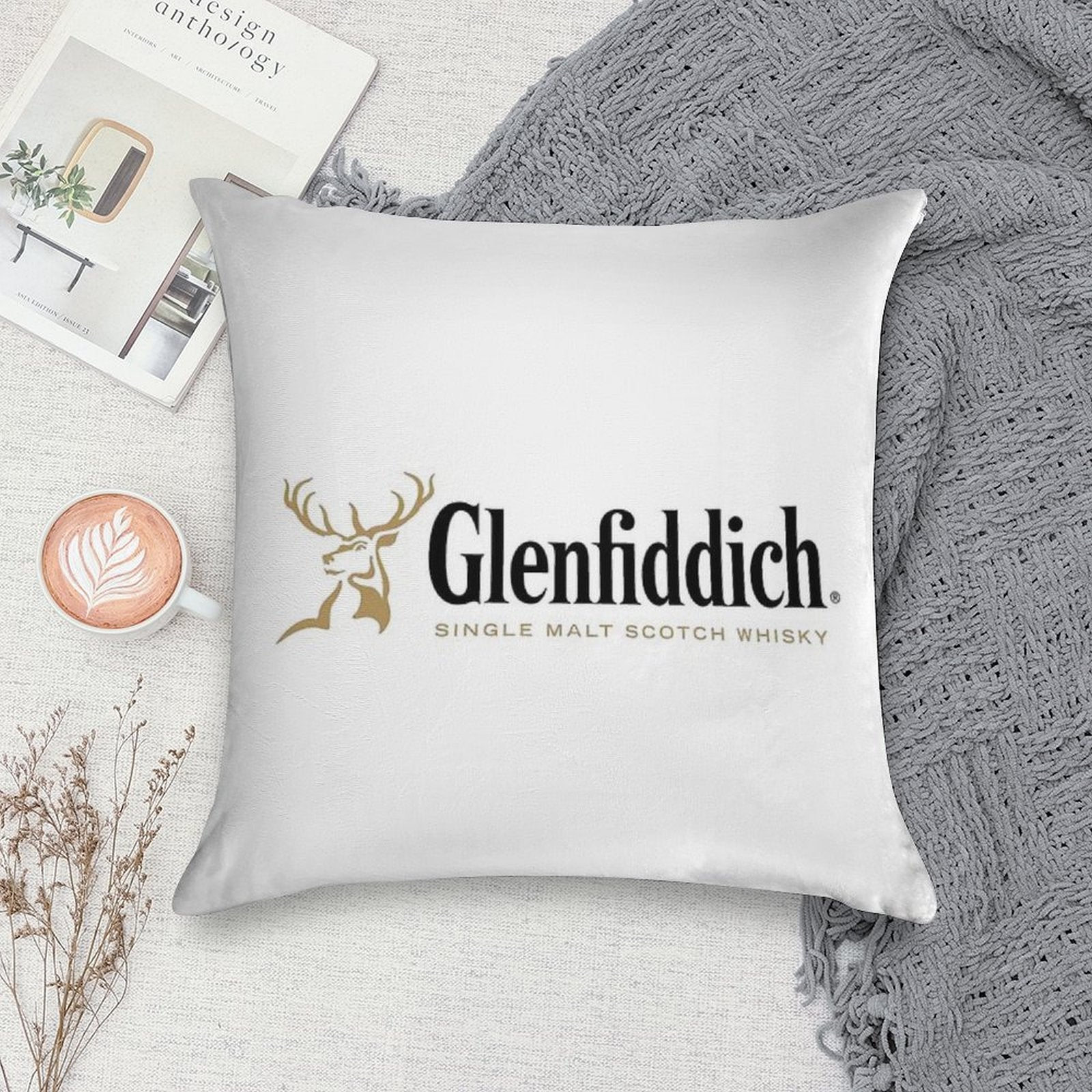 Single Malt Soft Gift Ready Throw Pillow