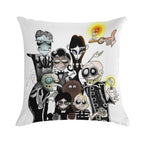 The Addams Family Portrait Soft Gift Ready Throw Pillow