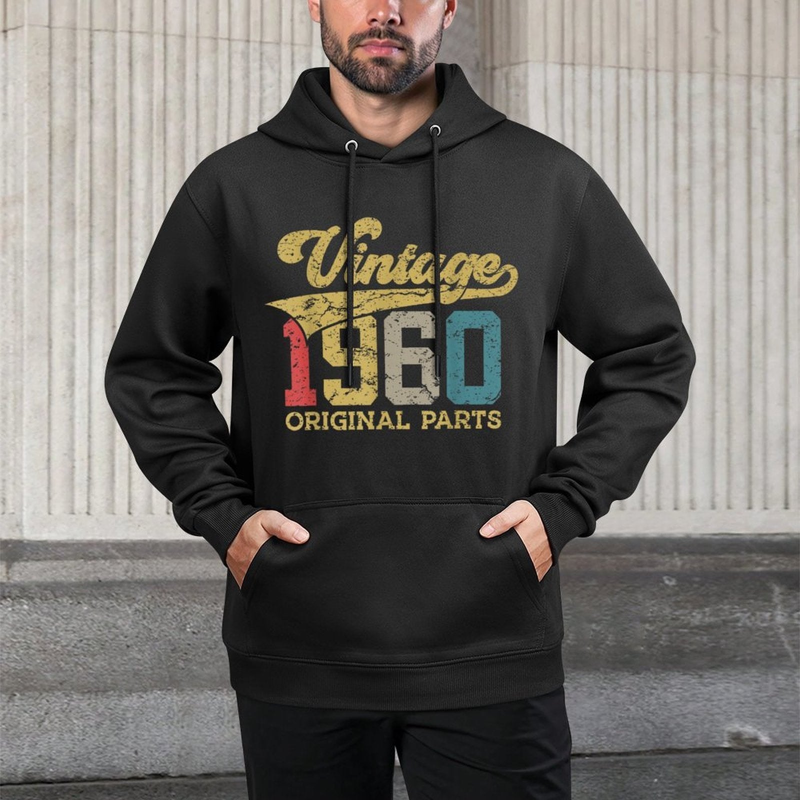 65 YEARS VINTAGE 1960 RETRO 65TH BIRTHDAY Casual Wear Hoodie