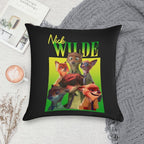 Nick Wilde Homage Soft Warmth Comfort Throw Pillow