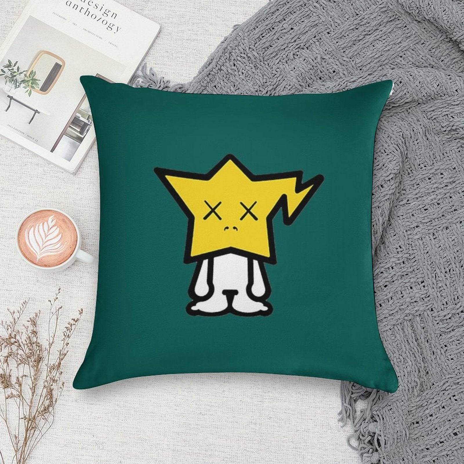 Star Sleepy Kids Soft Anti-Pilling Throw Pillow