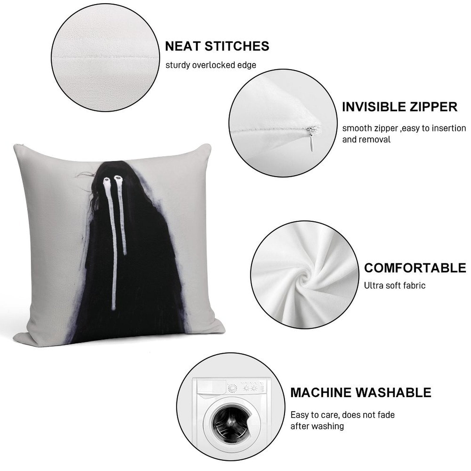 Internal Affairs 03 Soft Shrink-Resistant Throw Pillow