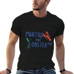 Womens Martini And Lobster Diet Aesthetic Fisherman Core  Quick-drying T-Shirt