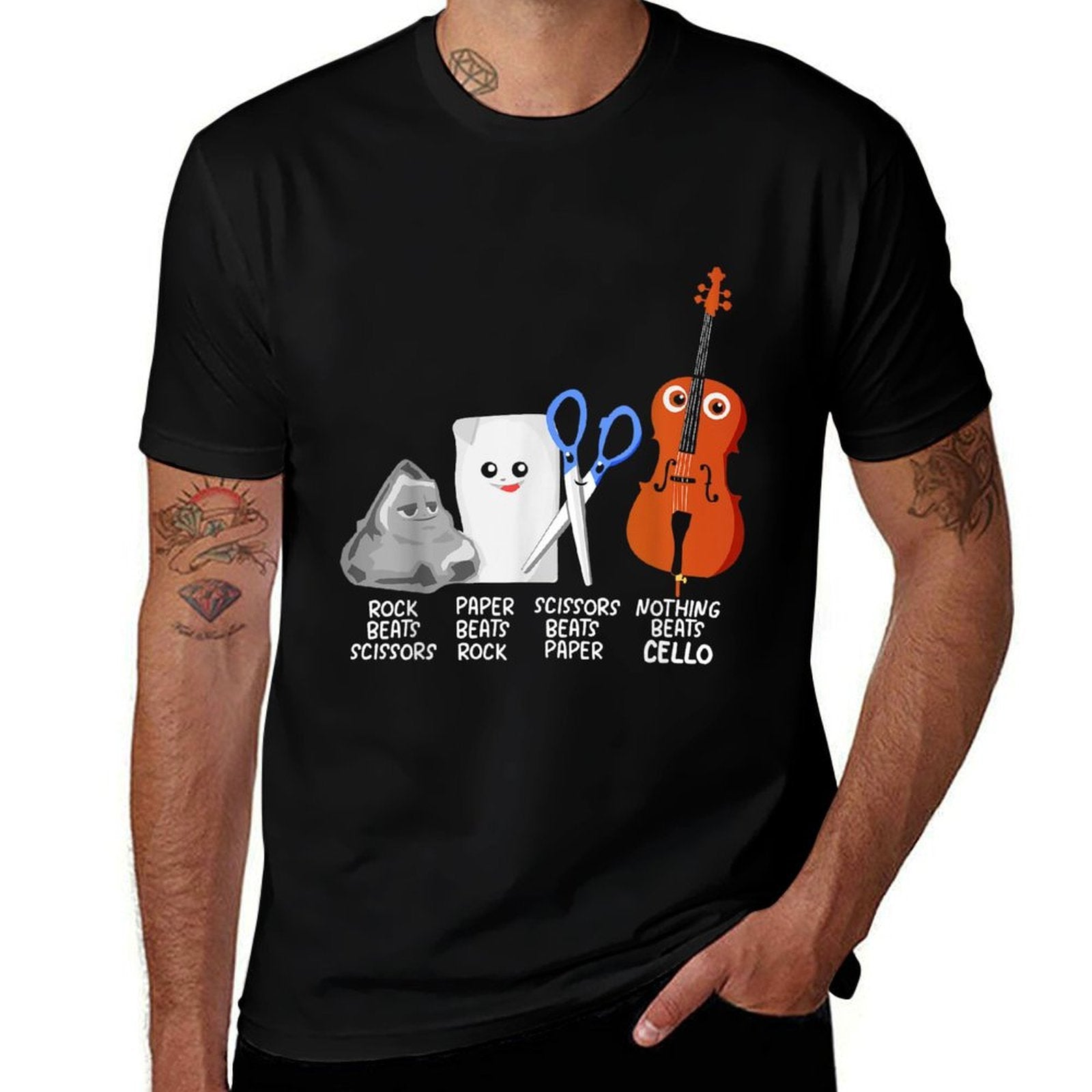 Nothing Beats Cello Quote Funny Cellist Gift Kids  Classic T-Shirt