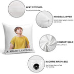 Plebs Grumio - Alright Landlord Quote (Plain Background) Soft Ultra-Soft Texture Throw Pillow