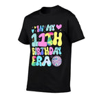 In My 11th Birthday Era 11 Years Old Girls 11th Birthday  Breathable T-Shirt