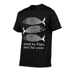 Spread My Flaps Smell The Ocean Funny Raunchy Sardines Meme  Lightweight T-Shirt