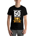 50th Birthday for Men in Spanish Regalo Cumpleanos 50  Wrinkle-resistant T-Shirt