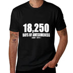 18,250 DAYS OF AWESOMENESS BDAY - FIFTY 50th Birthday  Tagless Design T-Shirt