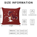 Moomin Autumn Little My Shooting Star Winter Soft Washable Throw Pillow