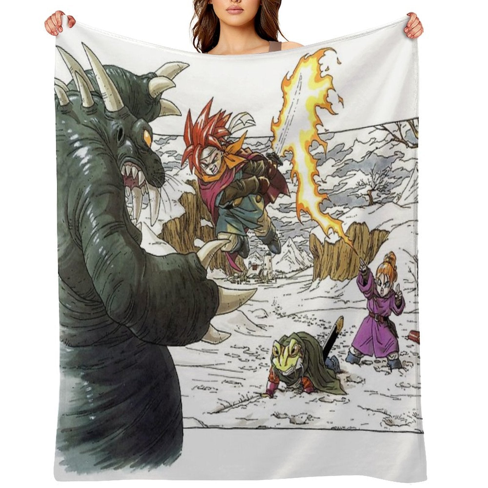Chrono Trigger All-season Throw Blanket