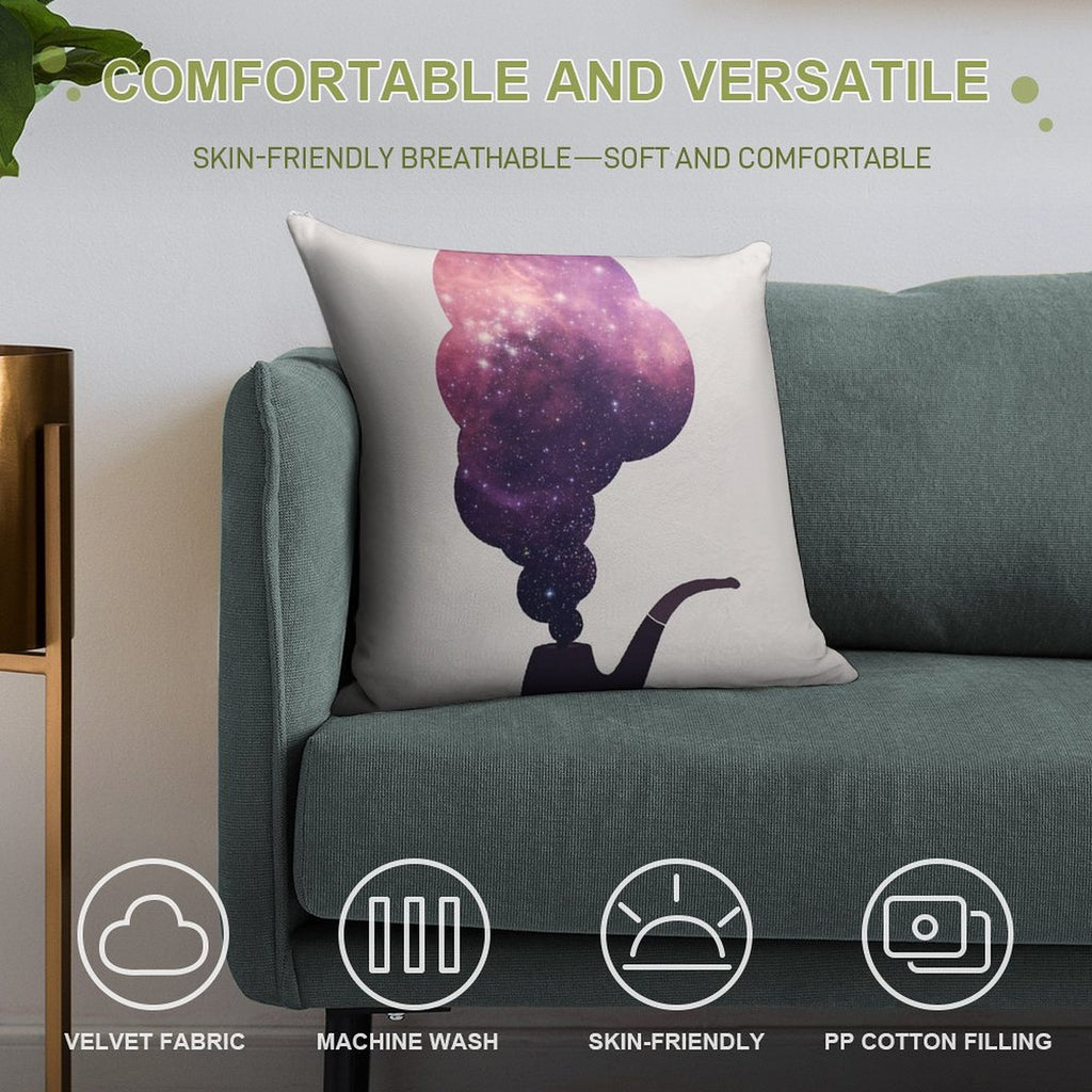 Birth of Stars Soft Multiple Sizes Throw Pillow