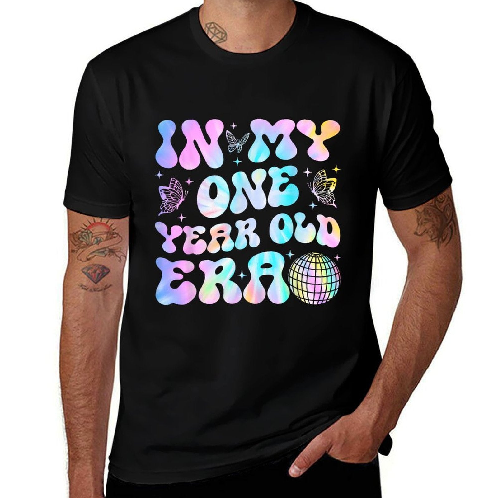 Groovy In My One Year Old Era Girl 1st Birthday 1 Yrs Old  Quick-drying T-Shirt