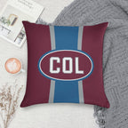 Colorado Oval Soft Shrink-Resistant Throw Pillow