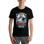 50th Birthday Cruise Squad - Nautical Celebration  Heathered Texture T-Shirt