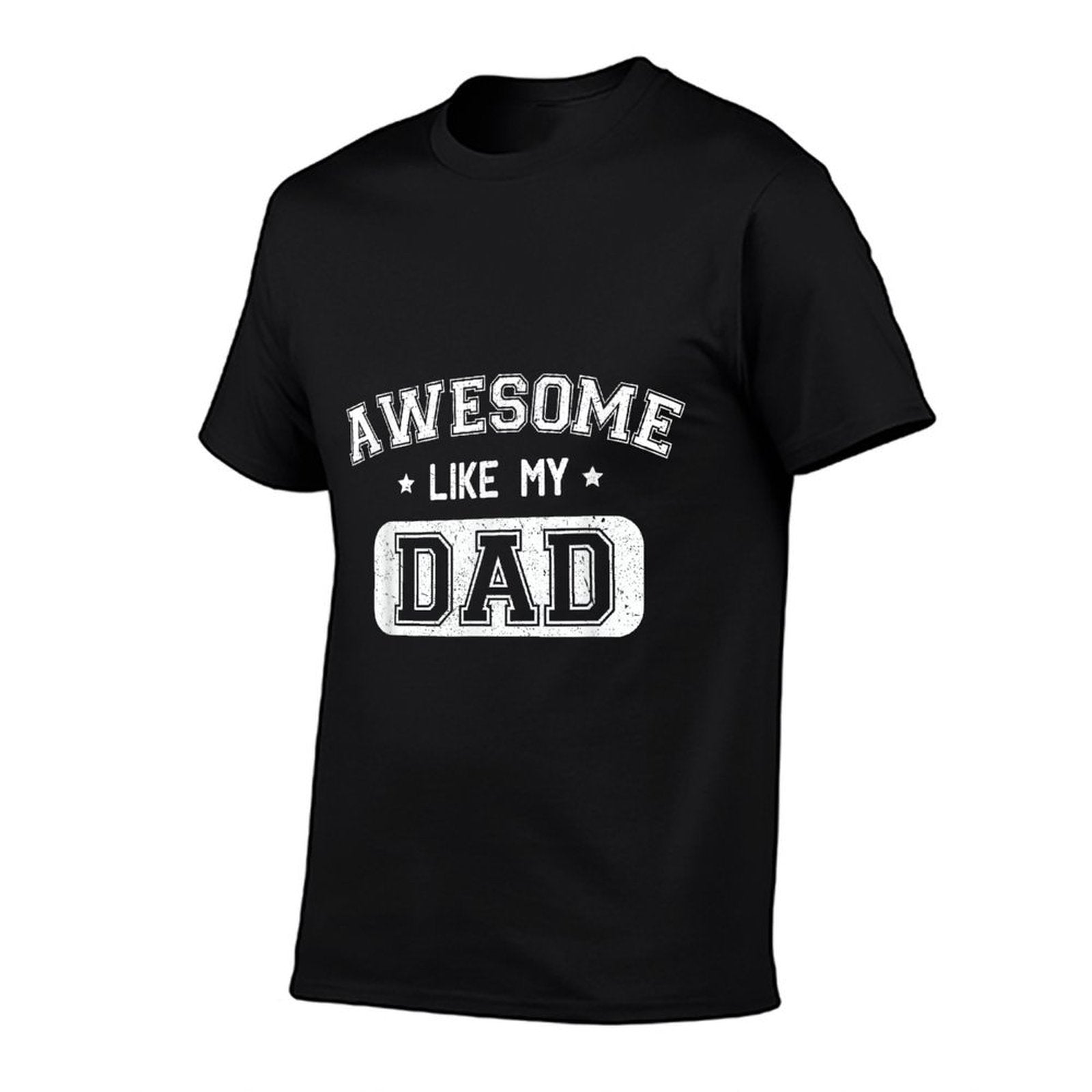 Awesome Like My Dad Kids Daughter Dad And Son Matching  Stretchy T-Shirt