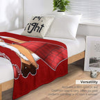 Cozy Time Foxy Blanket Comfort Throw Blanket