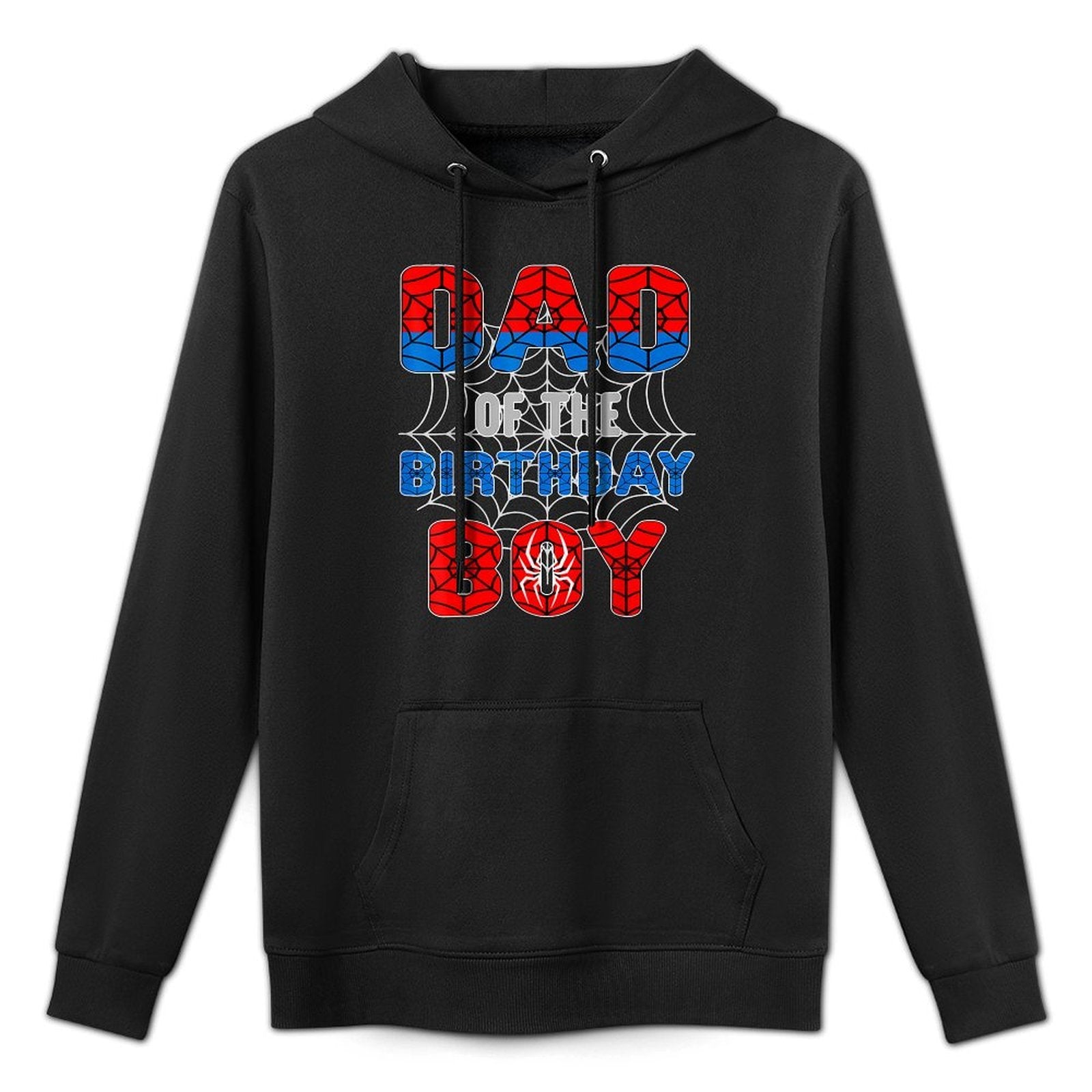 Spider Web Birthday Party Dad of The Birthday Boy Pilling-Resistant Hoodie