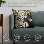 Marc Bolan Soft Short Plush Fabric Throw Pillow