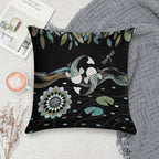 Lucky Koi Mandala Soft Multiple Sizes Throw Pillow
