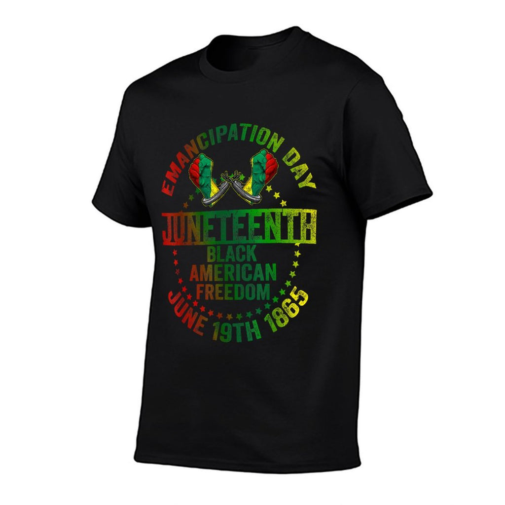 Juneteenth Freedom Day Emancipation Proclamation Mens Womens  Moisture-wicking T-Shirt