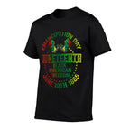 Juneteenth Freedom Day Emancipation Proclamation Mens Womens  Moisture-wicking T-Shirt