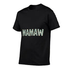 Retro Mamaw Colorful Flowers Groovy Daisy Flower  Affordable Price T-Shirt