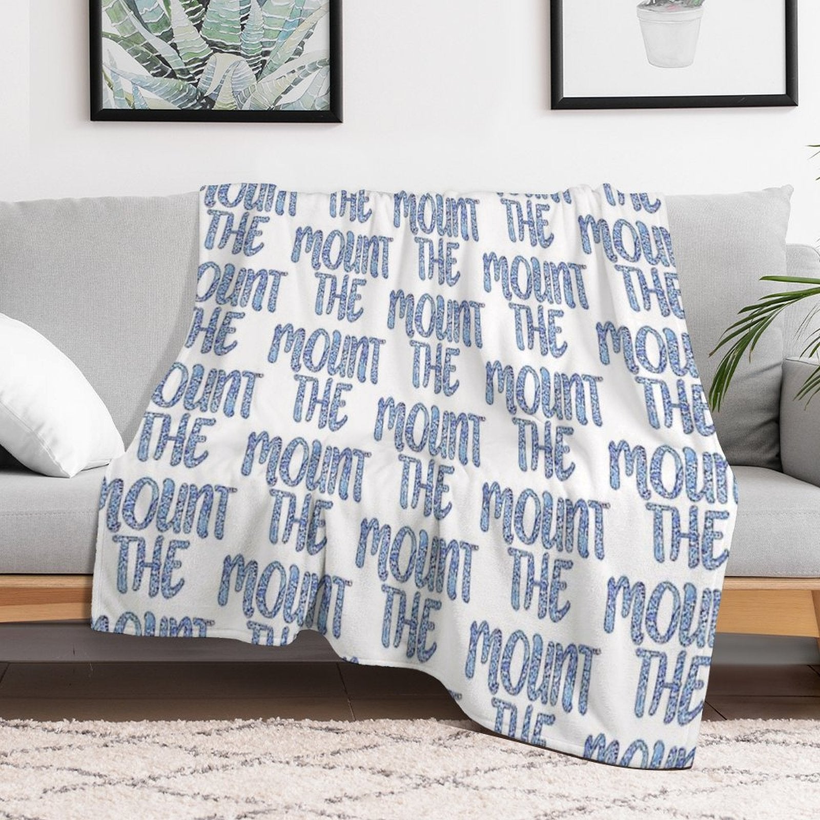 Mount Saint Mary's University Quick-dry Throw Blanket
