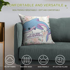 We Will Never Watch The Same Shows Soft Easy Maintenance Throw Pillow