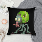 Tick Monster Soft Luxury Feel Throw Pillow