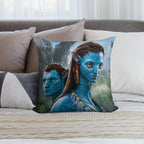 Avatar Print Soft Multiple Sizes Throw Pillow