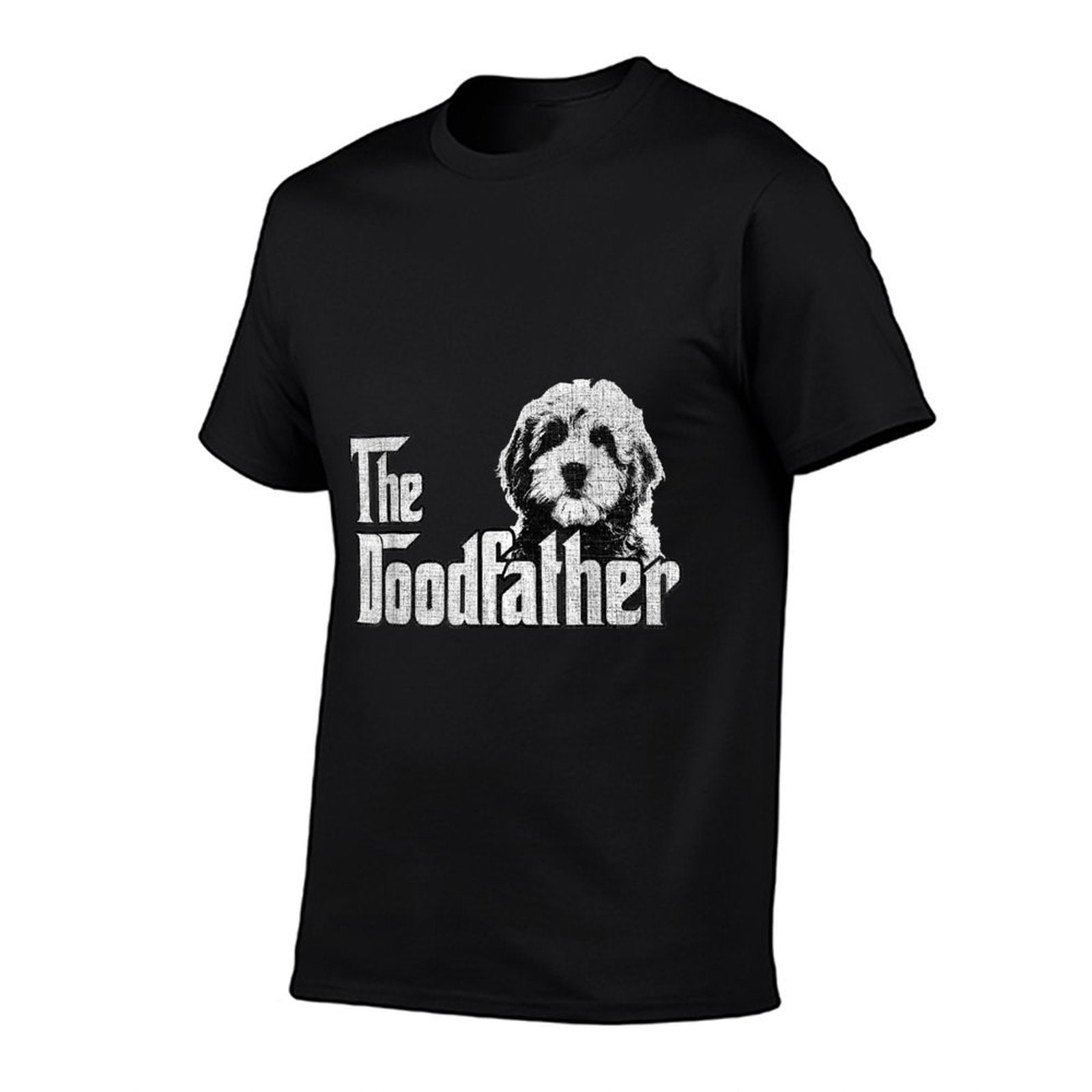 Mens The Doodfather Goldendoodle Dog Doodle Dad Fathers Day  Odor-resistant T-Shirt