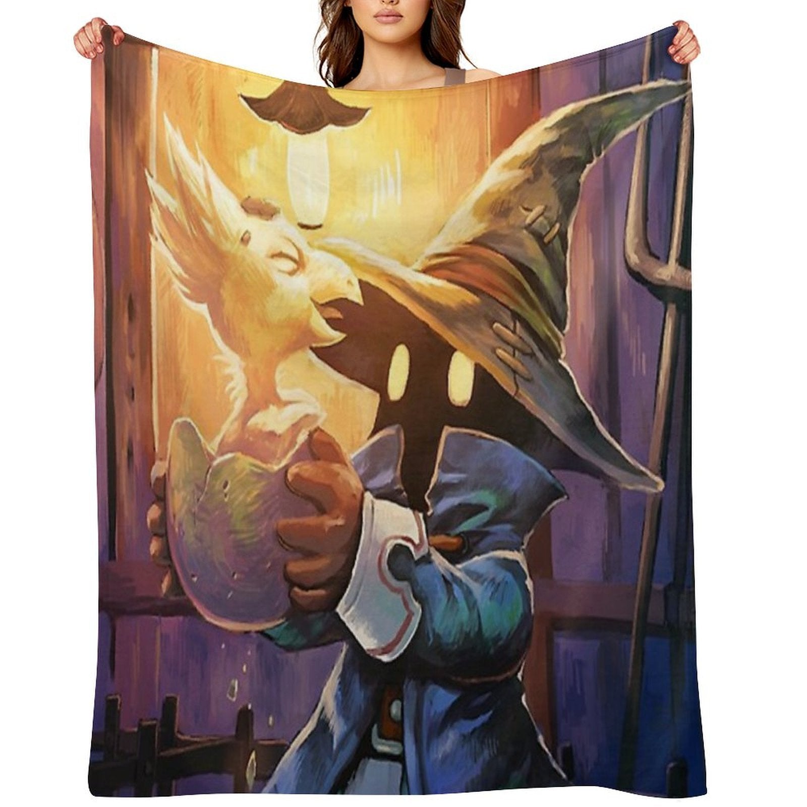 Vivi Mam Travel-friendly Throw Blanket