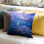 Above The Clouds Soft Easy Maintenance Throw Pillow
