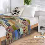 Artticarlo Designs Quilt 1 Repeat 5748 Versatility Throw Blanket