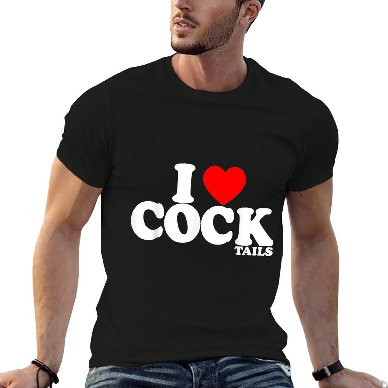 Funny I Love Cocktails I Heart Cocktails Alcohol Drinking  Odor-resistant T-Shirt