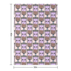 Cute Love Heart Bubble Tea Premium Throw Blanket
