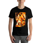 Abstract Geometric Shapes Art Modern  Soft T-Shirt