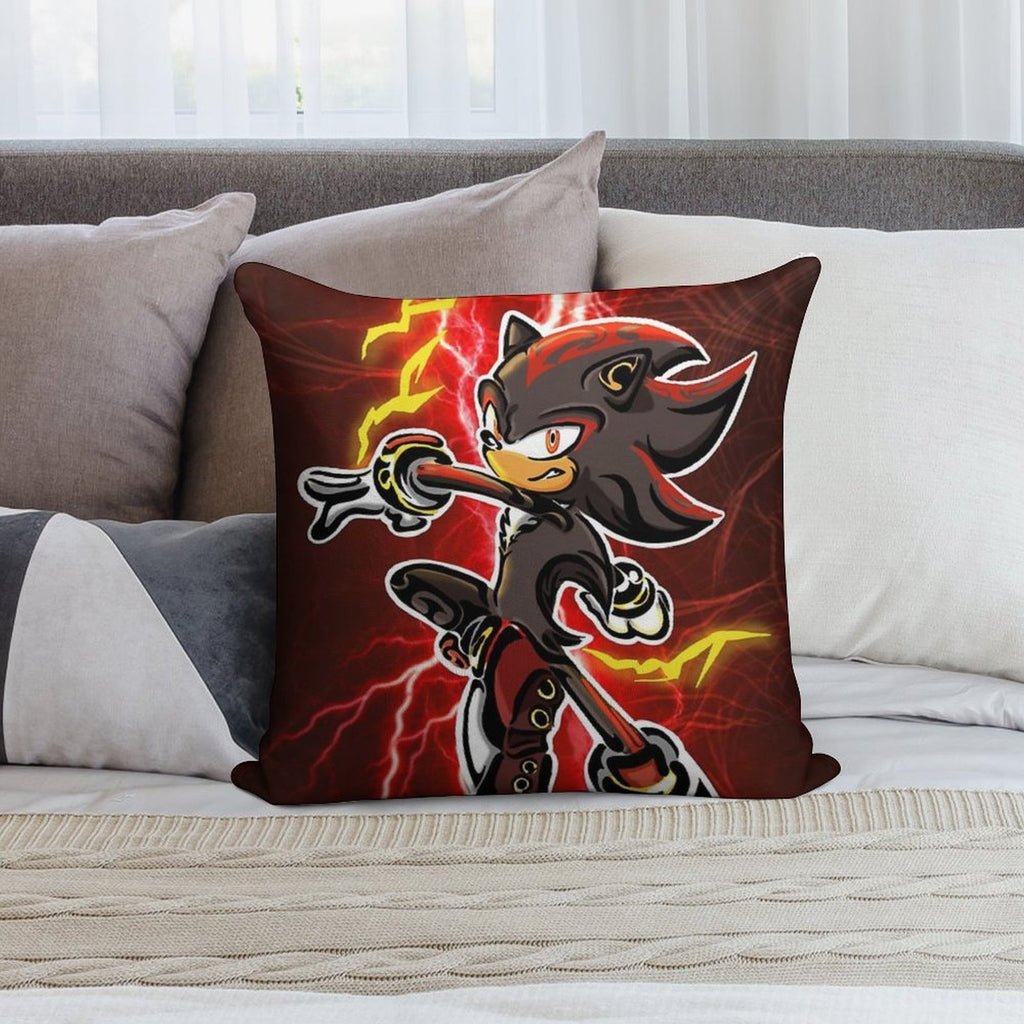 Shadow Tribal Art Poster Soft Bedroom Essential Throw Pillow